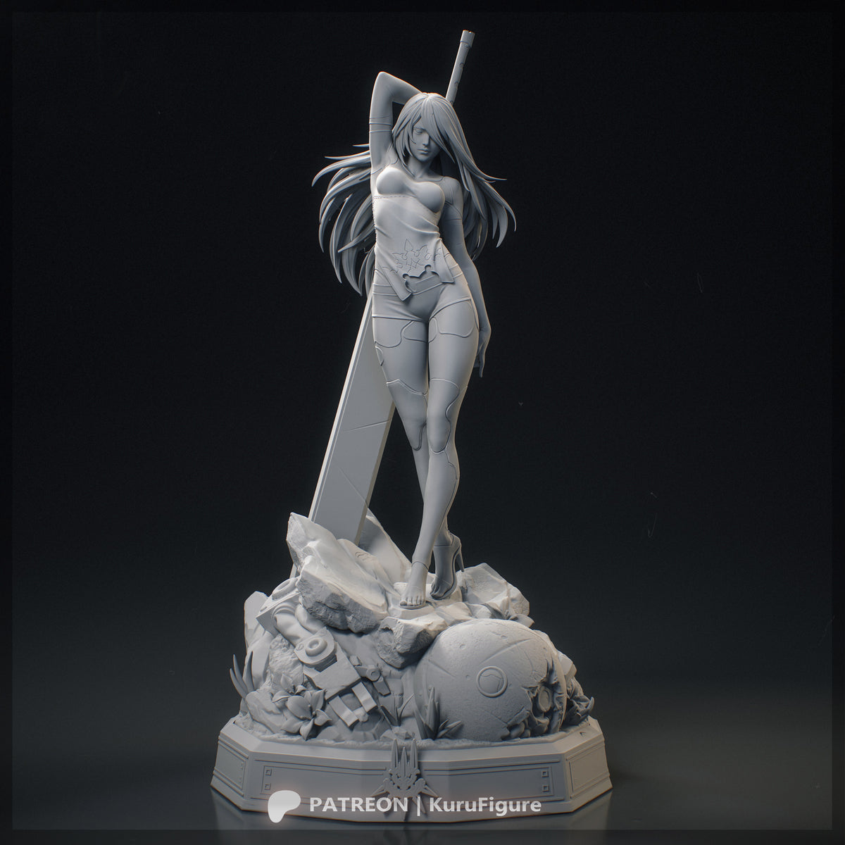 Kuru Figures A2 -  NieR: Automata