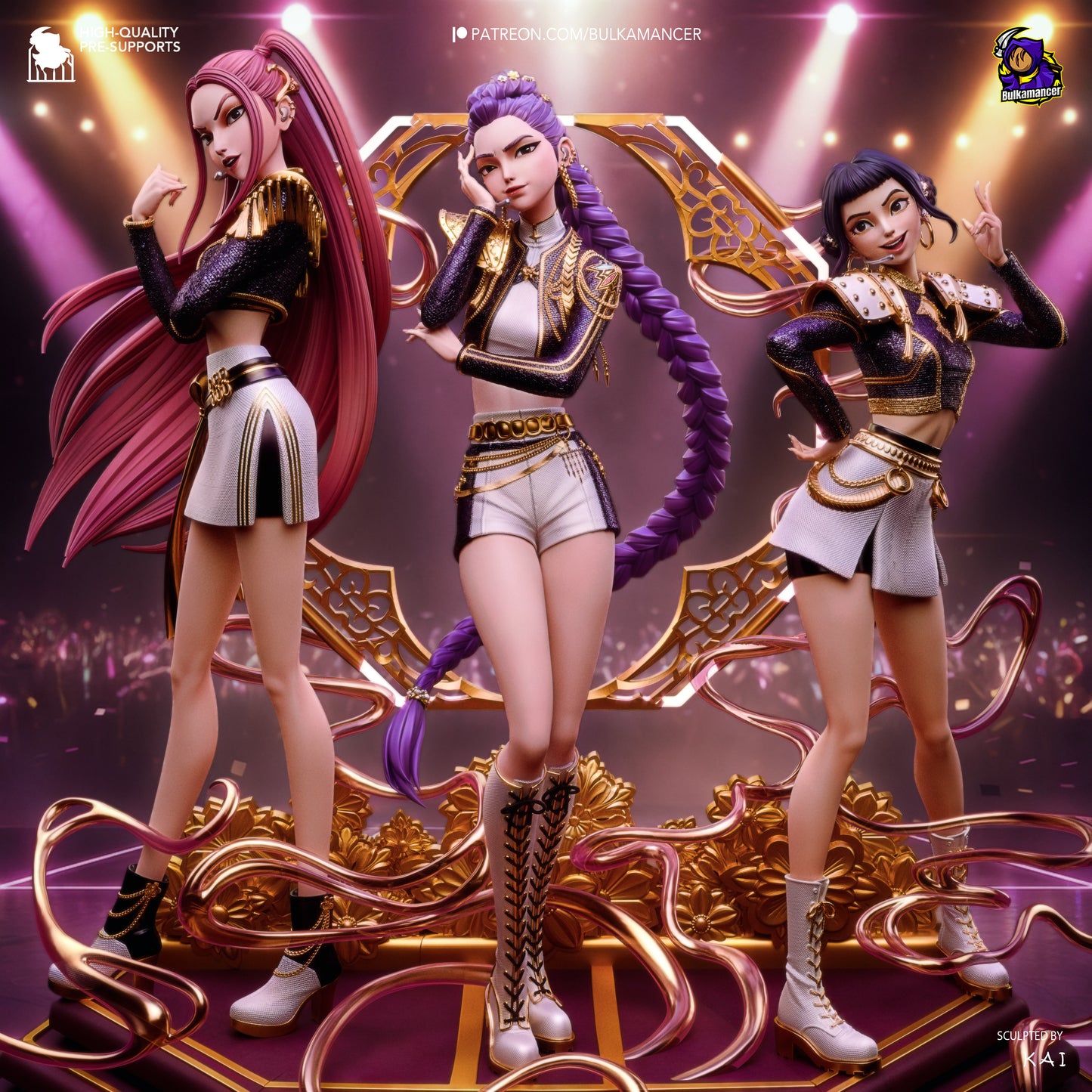 Bulkamancer Sculps - KPop Demon Hunters