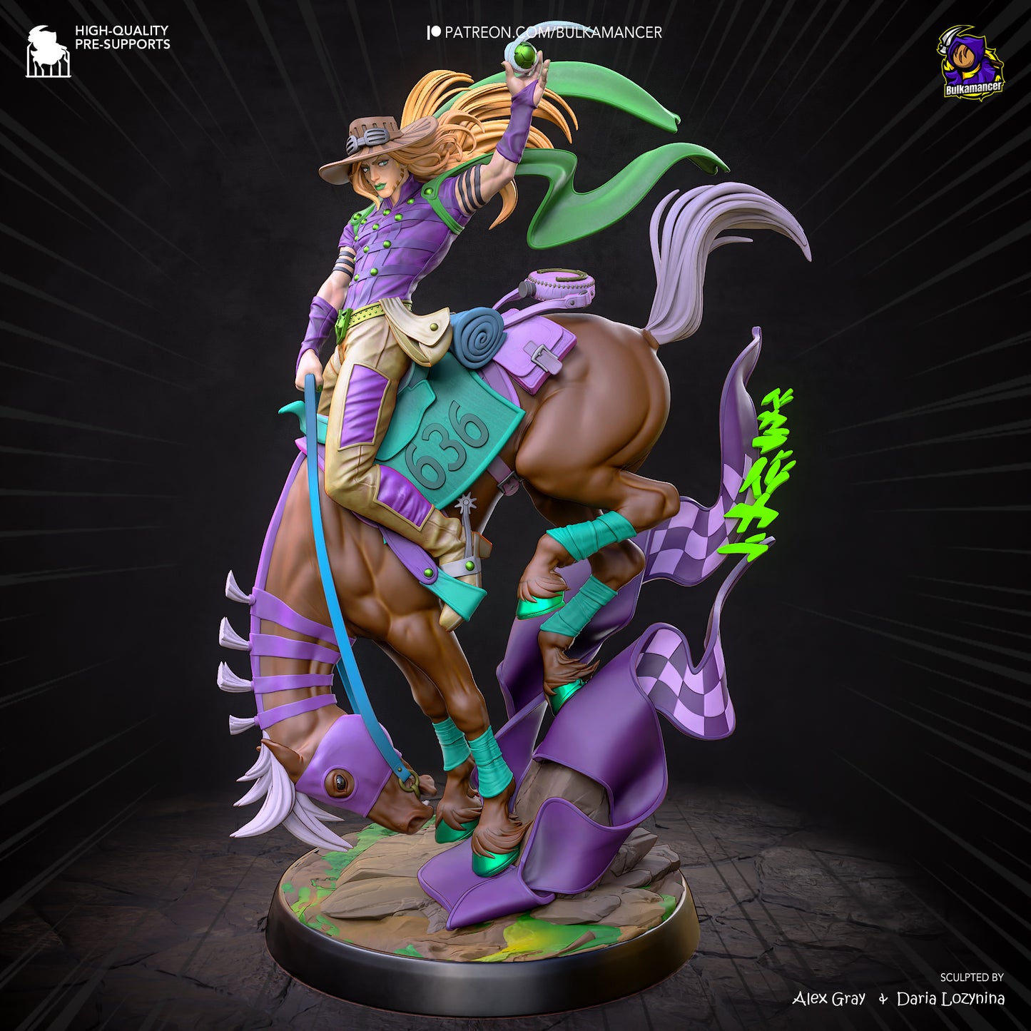 Bulkamancer Sculps Gyro - Steel Ball Run