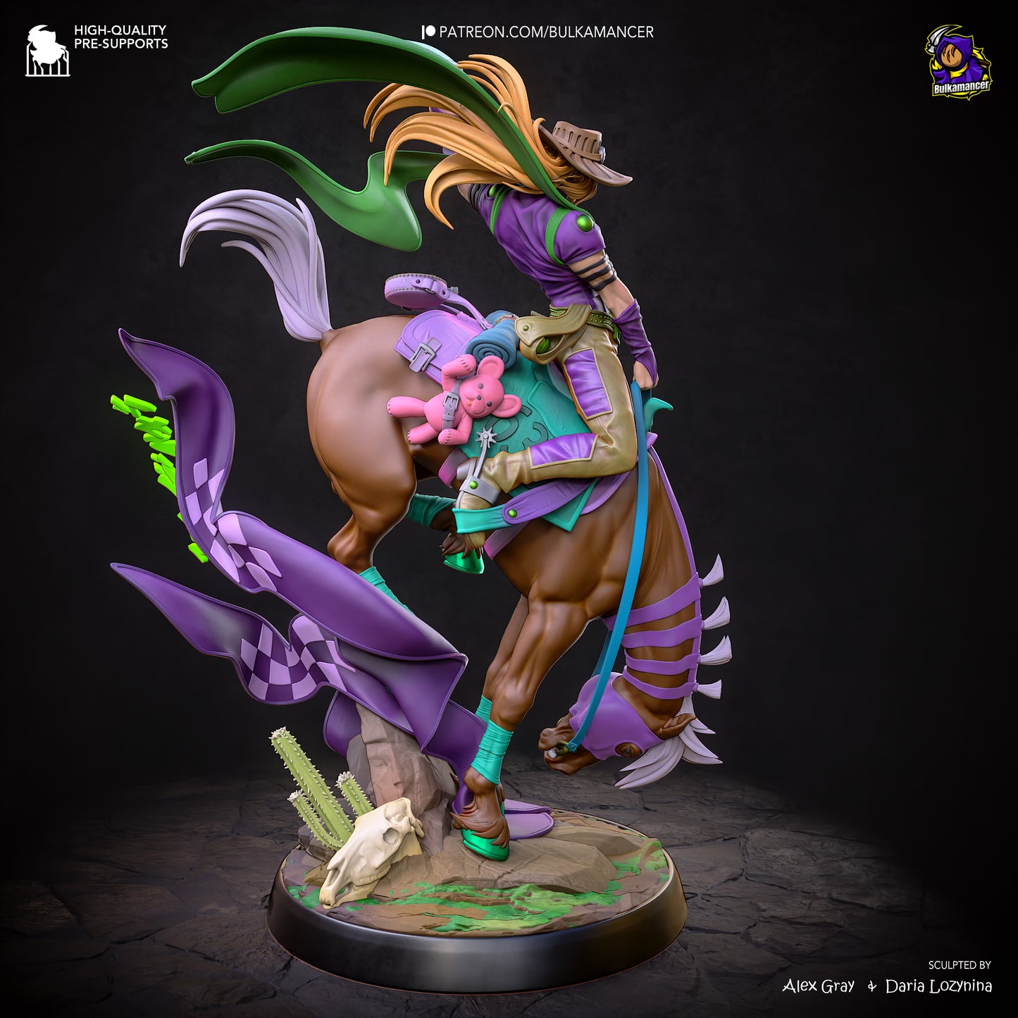 Bulkamancer Sculps Gyro - Steel Ball Run