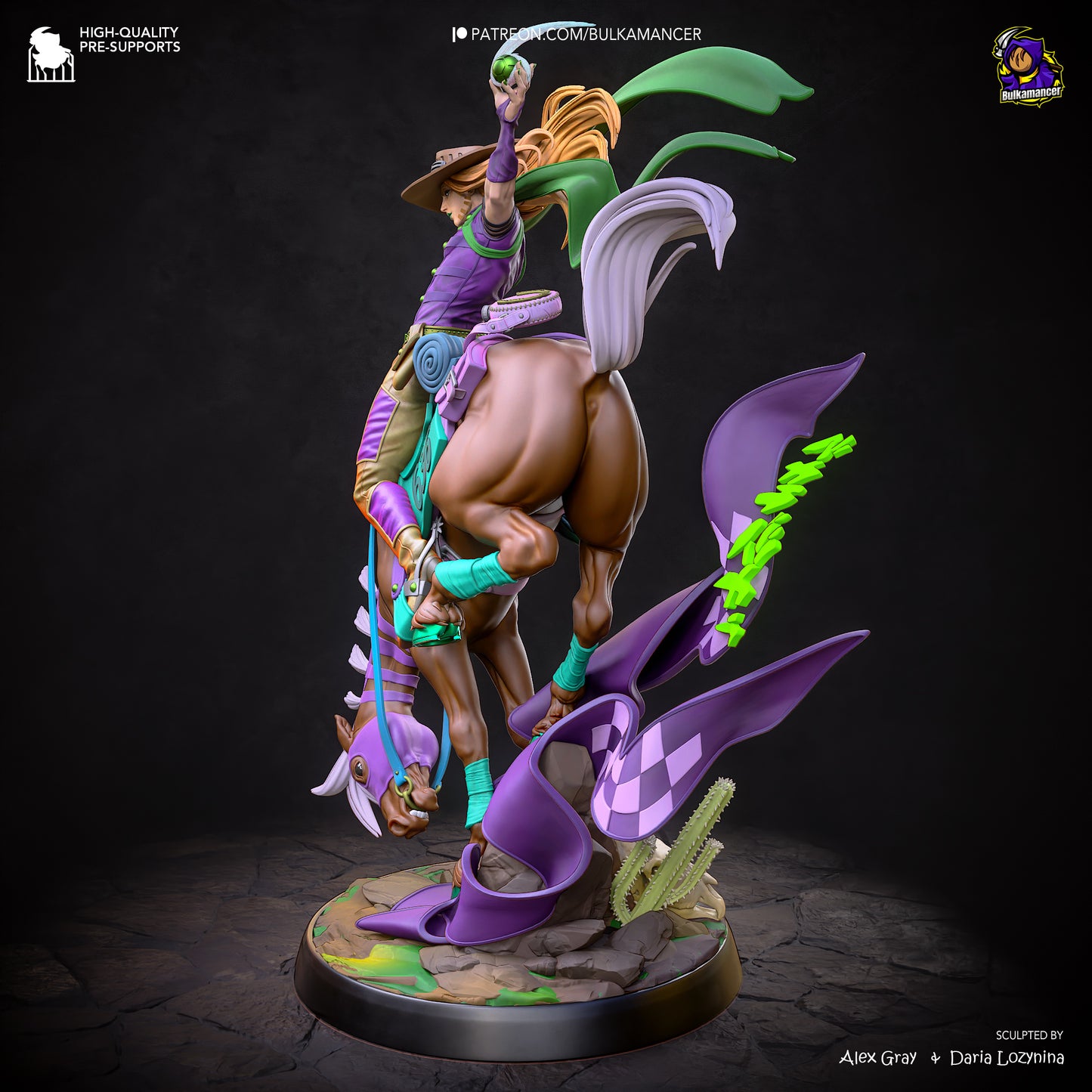 Bulkamancer Sculps Gyro - Steel Ball Run