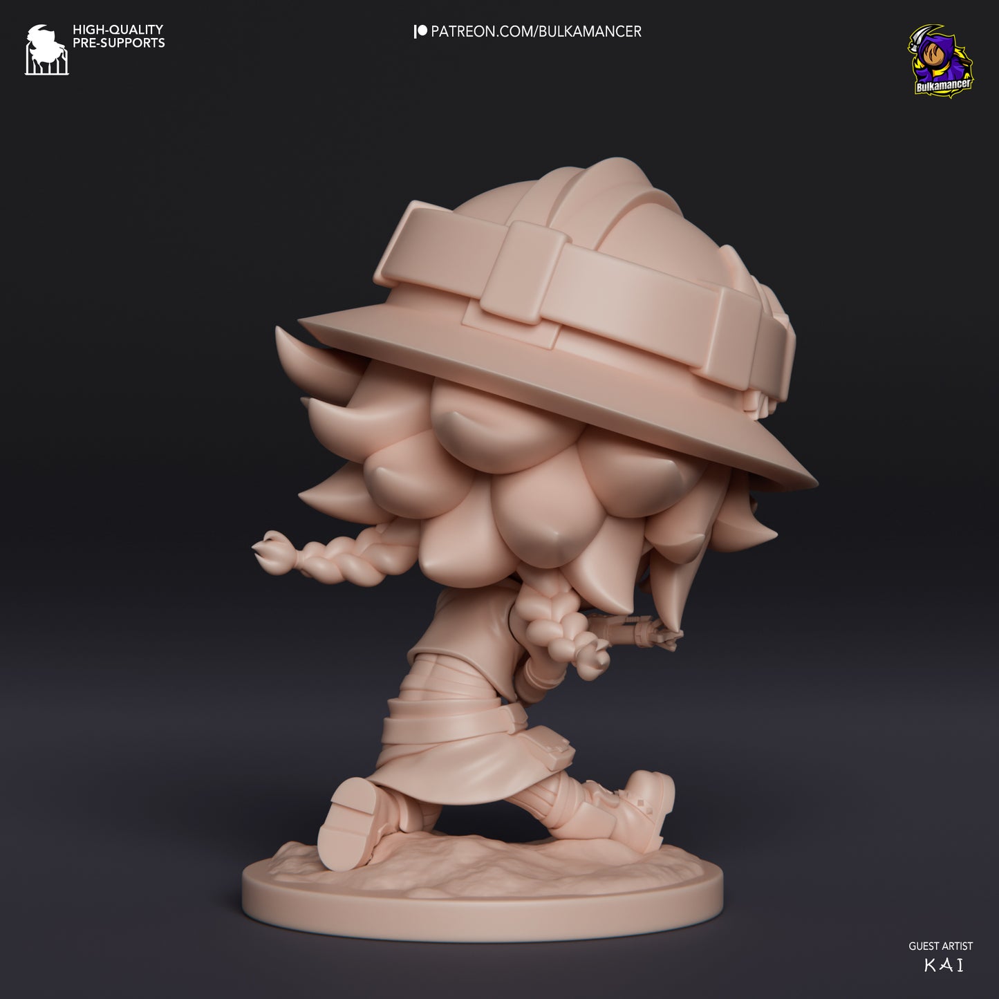 Bulkamancer Sculpts Arcane Chibi set - Arcane League of Legends