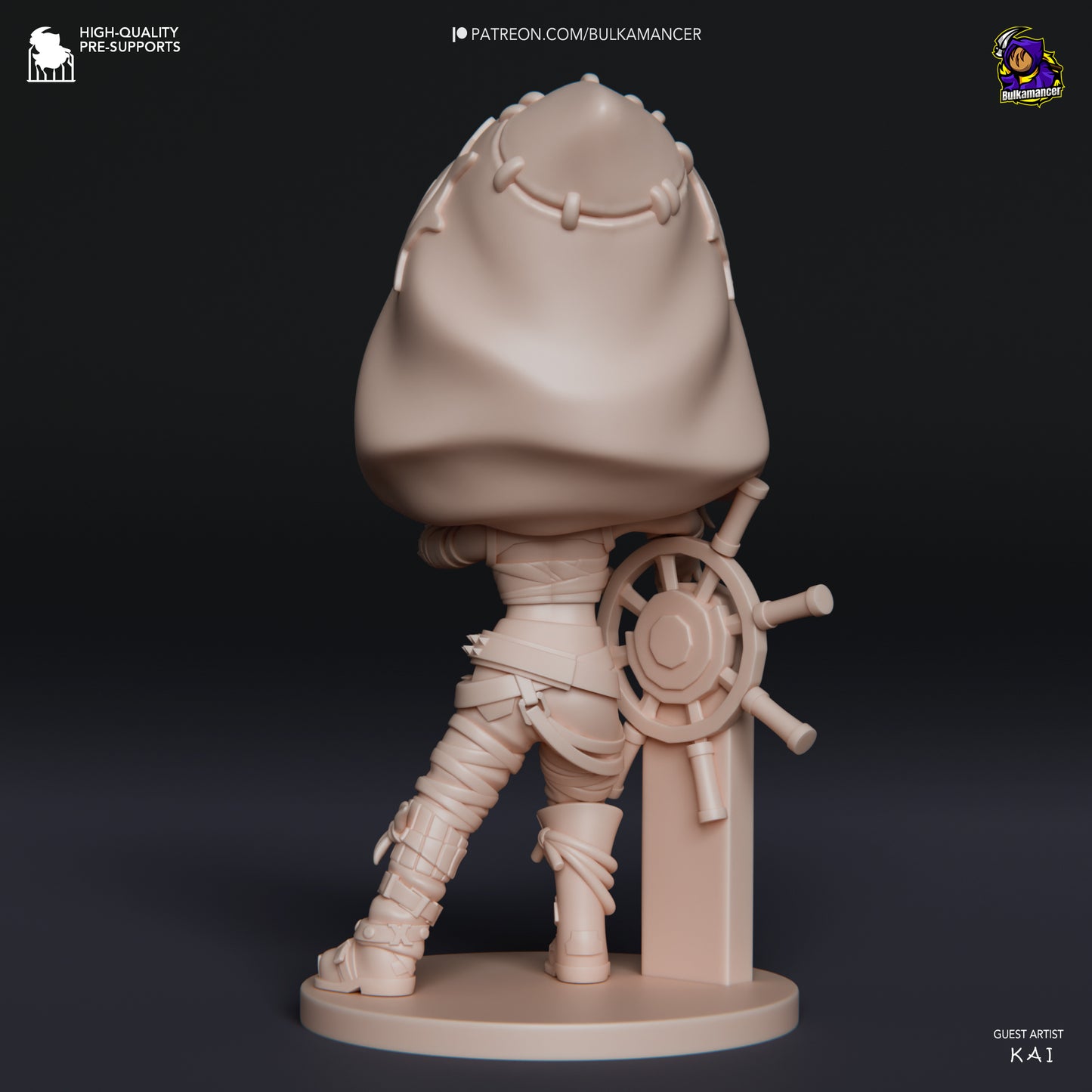 Bulkamancer Sculpts Arcane Chibi set - Arcane League of Legends