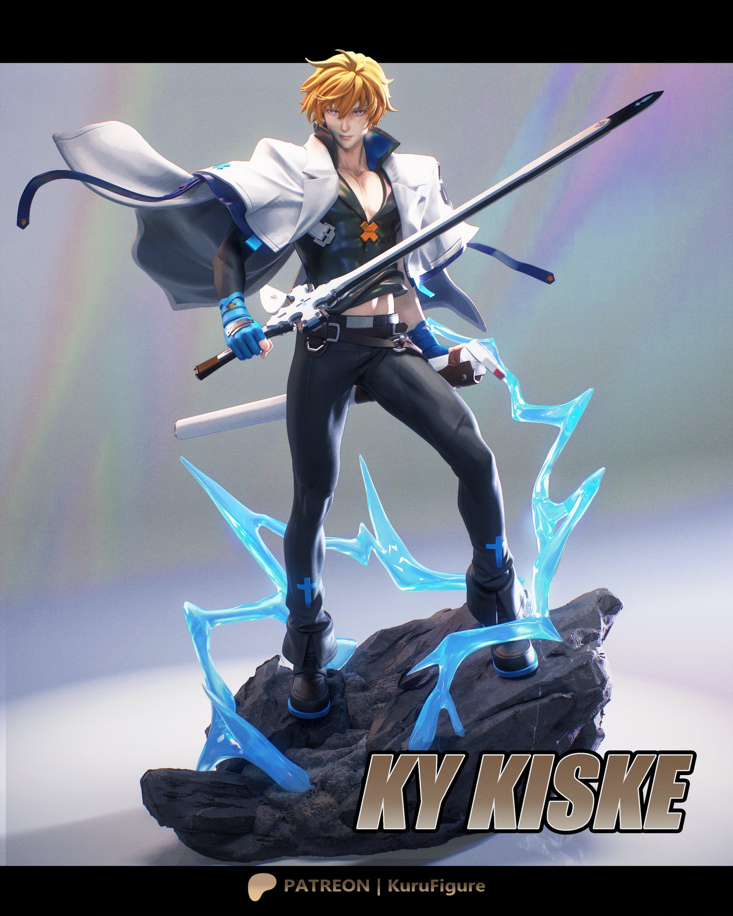 Kuru Figures Ky Kiske - Guilty Gear