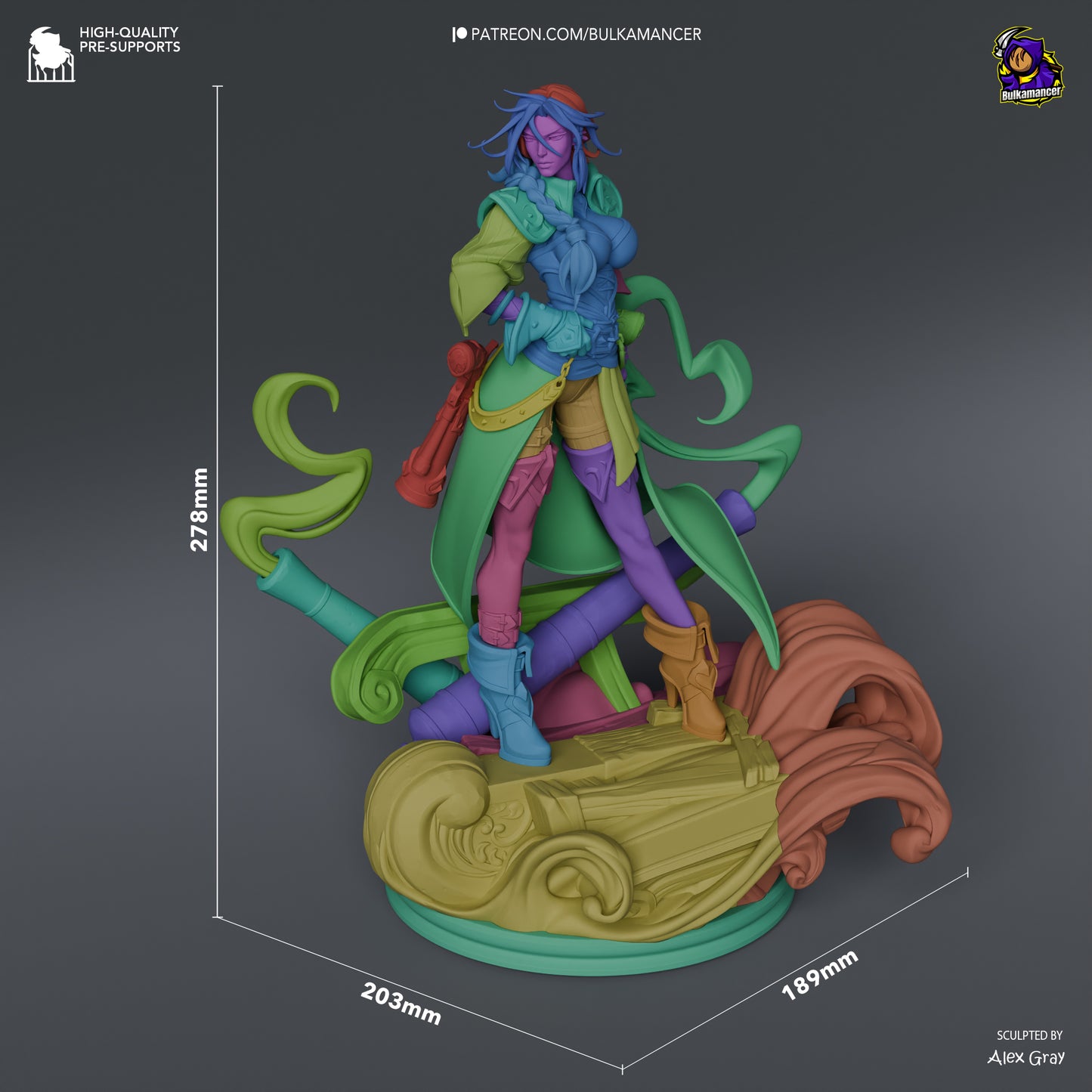 Bulkamancer Sculps Miss Fortune - League of Legends