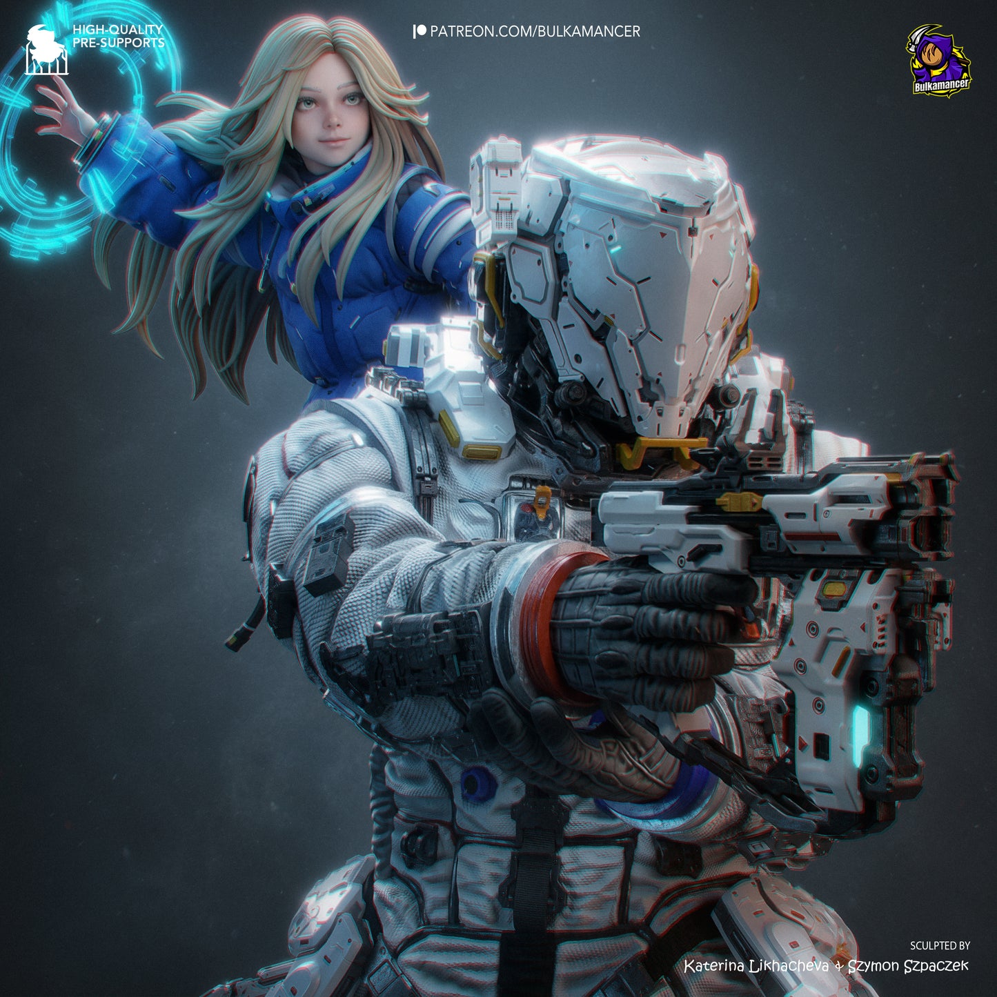 Bulkamancer Sculps Diana & Hugh - Pragmata