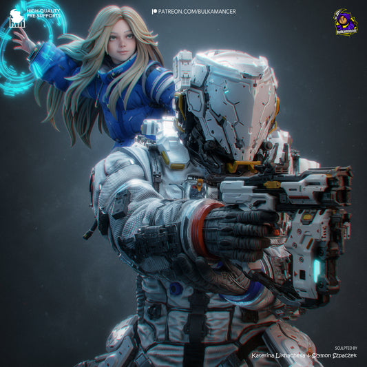 Bulkamancer Sculps Diana & Hugh - Pragmata