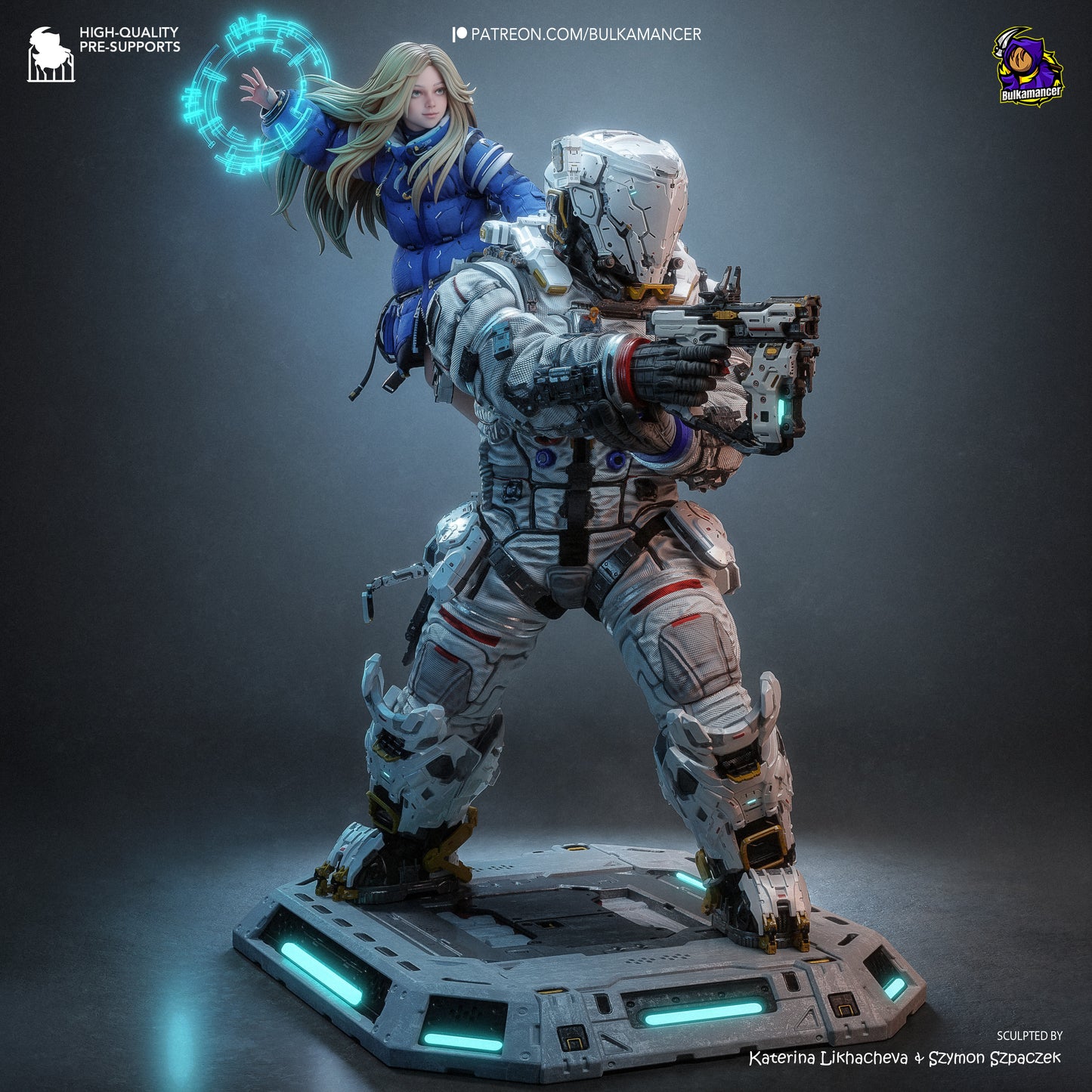 Bulkamancer Sculps Diana & Hugh - Pragmata