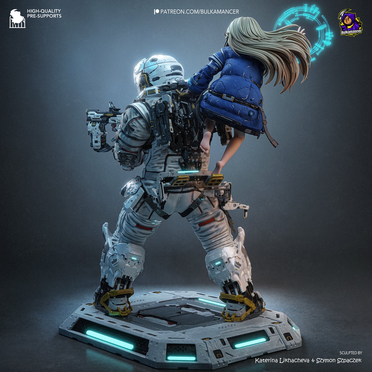 Bulkamancer Sculps Diana & Hugh - Pragmata