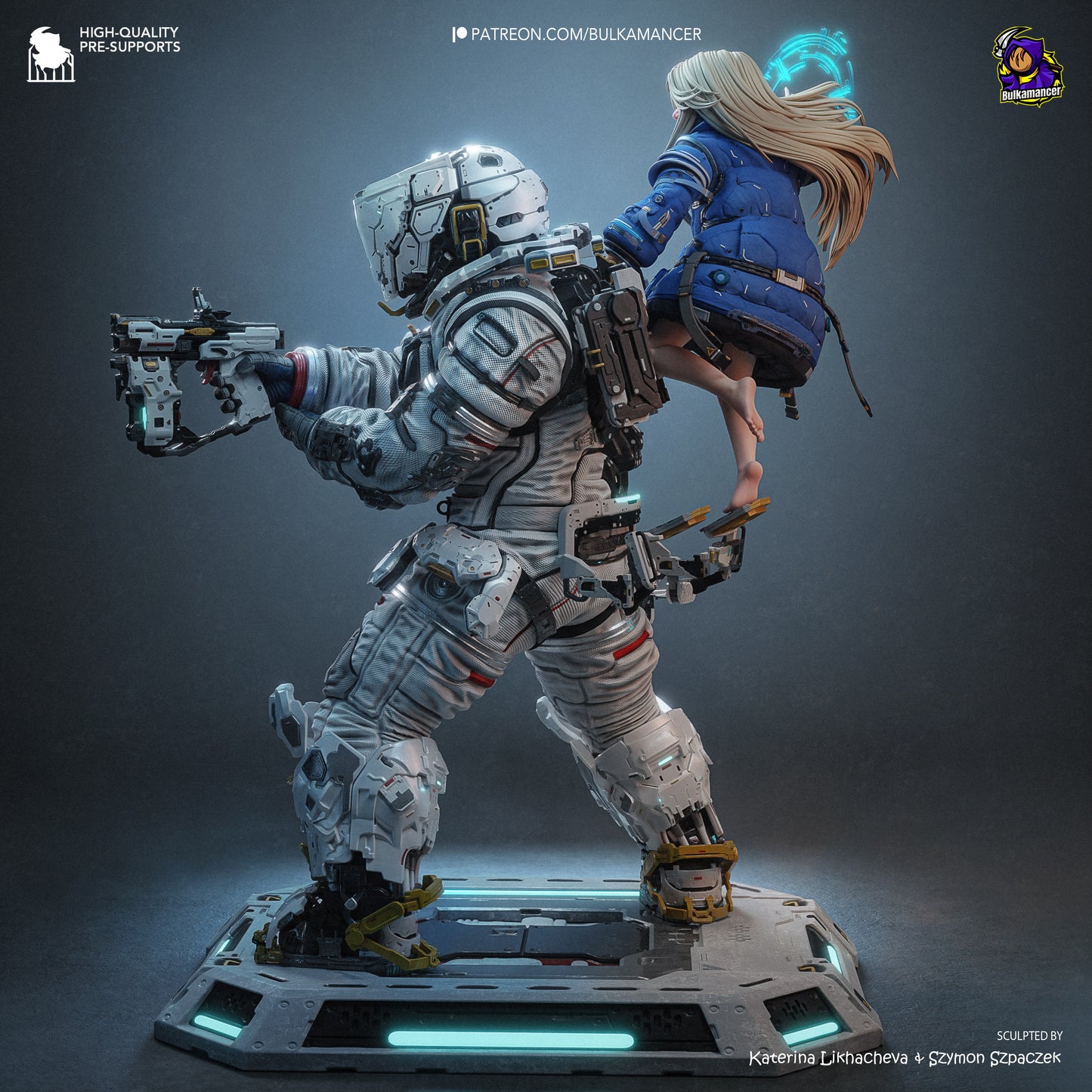 Bulkamancer Sculps Diana & Hugh - Pragmata