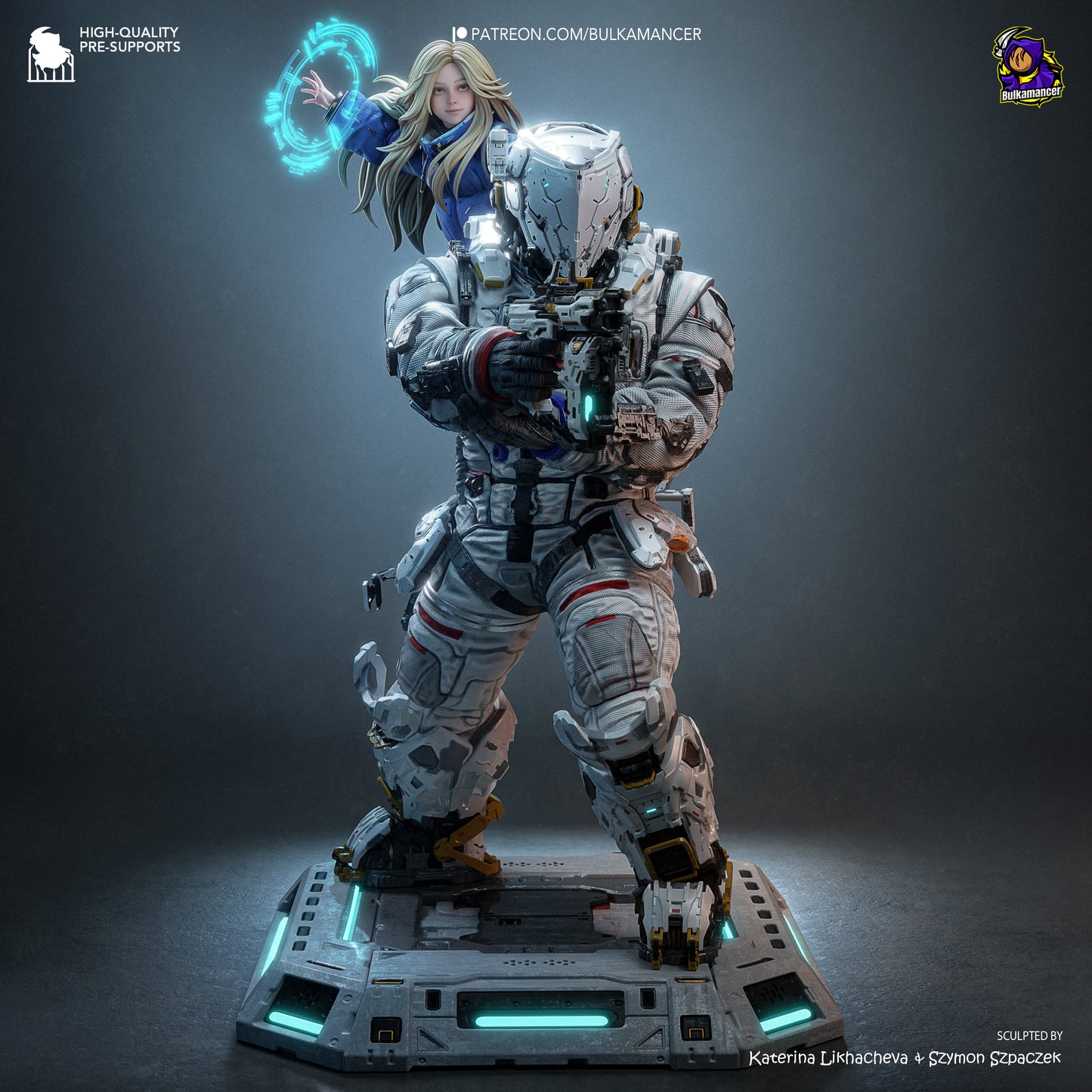 Bulkamancer Sculps Diana & Hugh - Pragmata