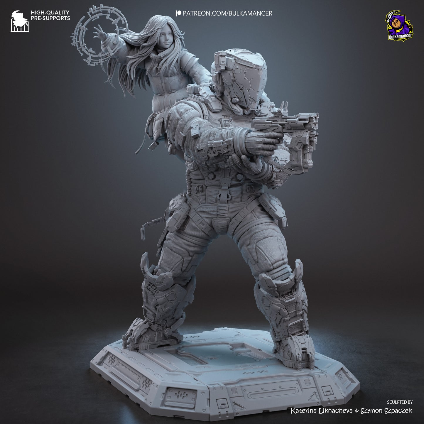 Bulkamancer Sculps Diana & Hugh - Pragmata