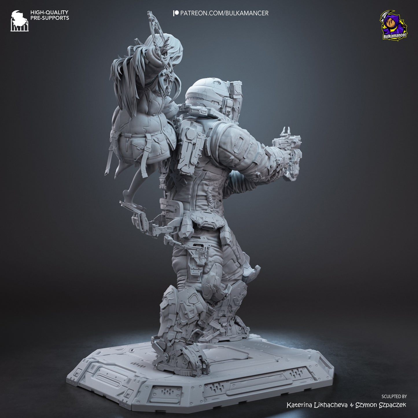 Bulkamancer Sculps Diana & Hugh - Pragmata