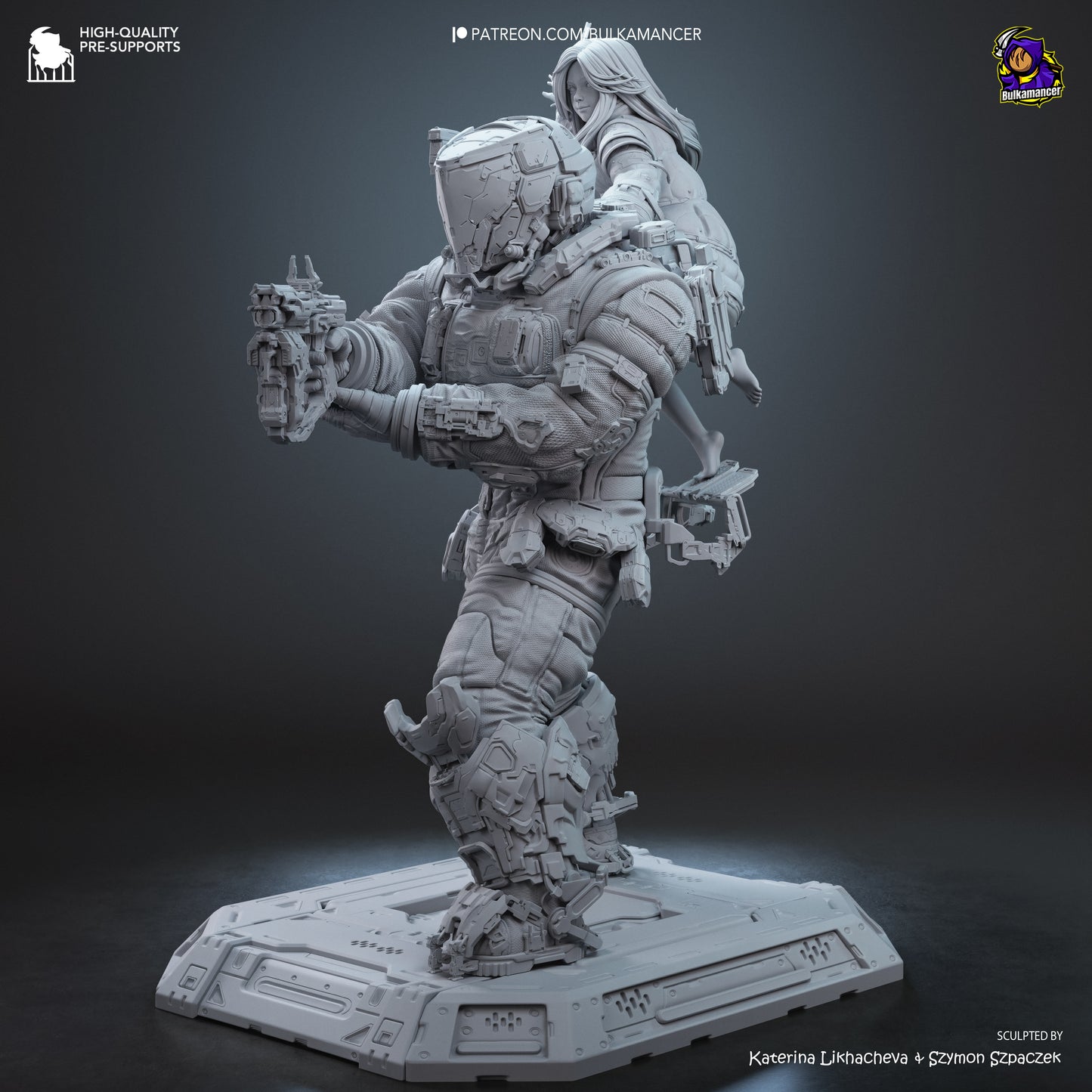Bulkamancer Sculps Diana & Hugh - Pragmata