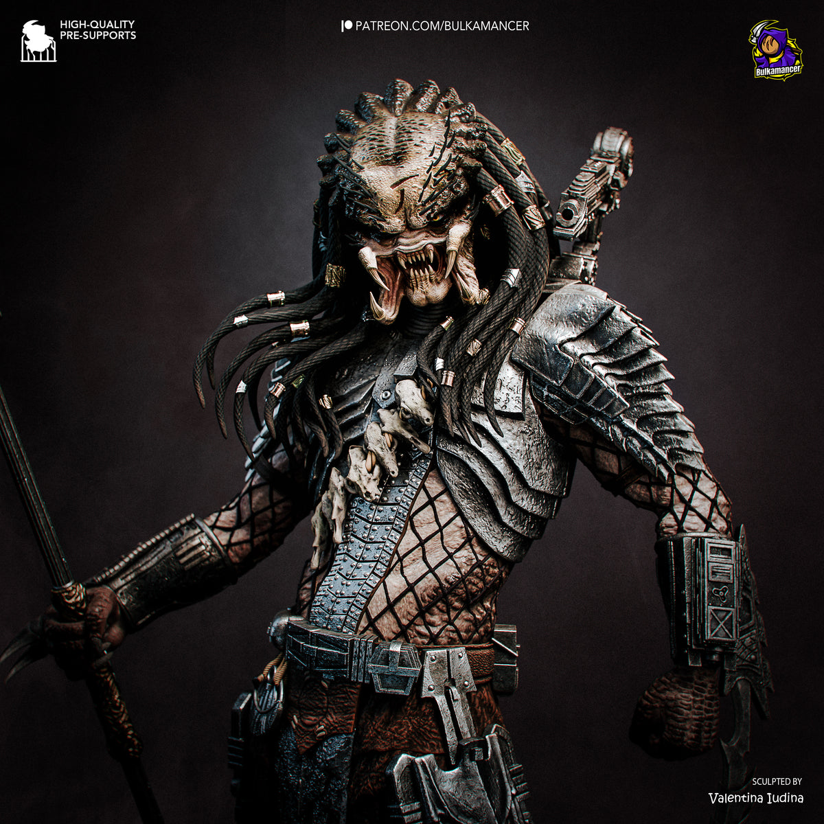 Bulkamancer Sculps Predator