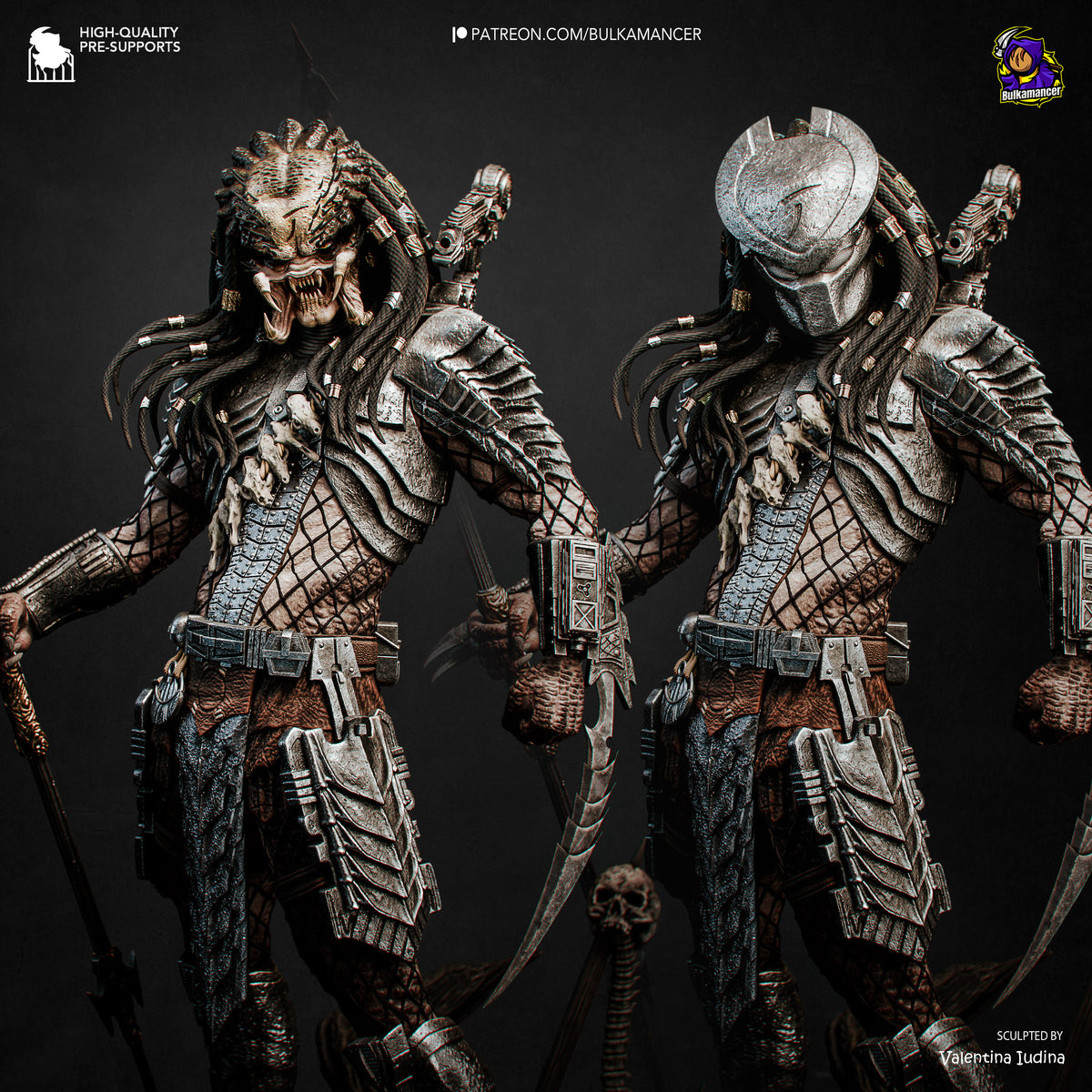 Bulkamancer Sculps Predator