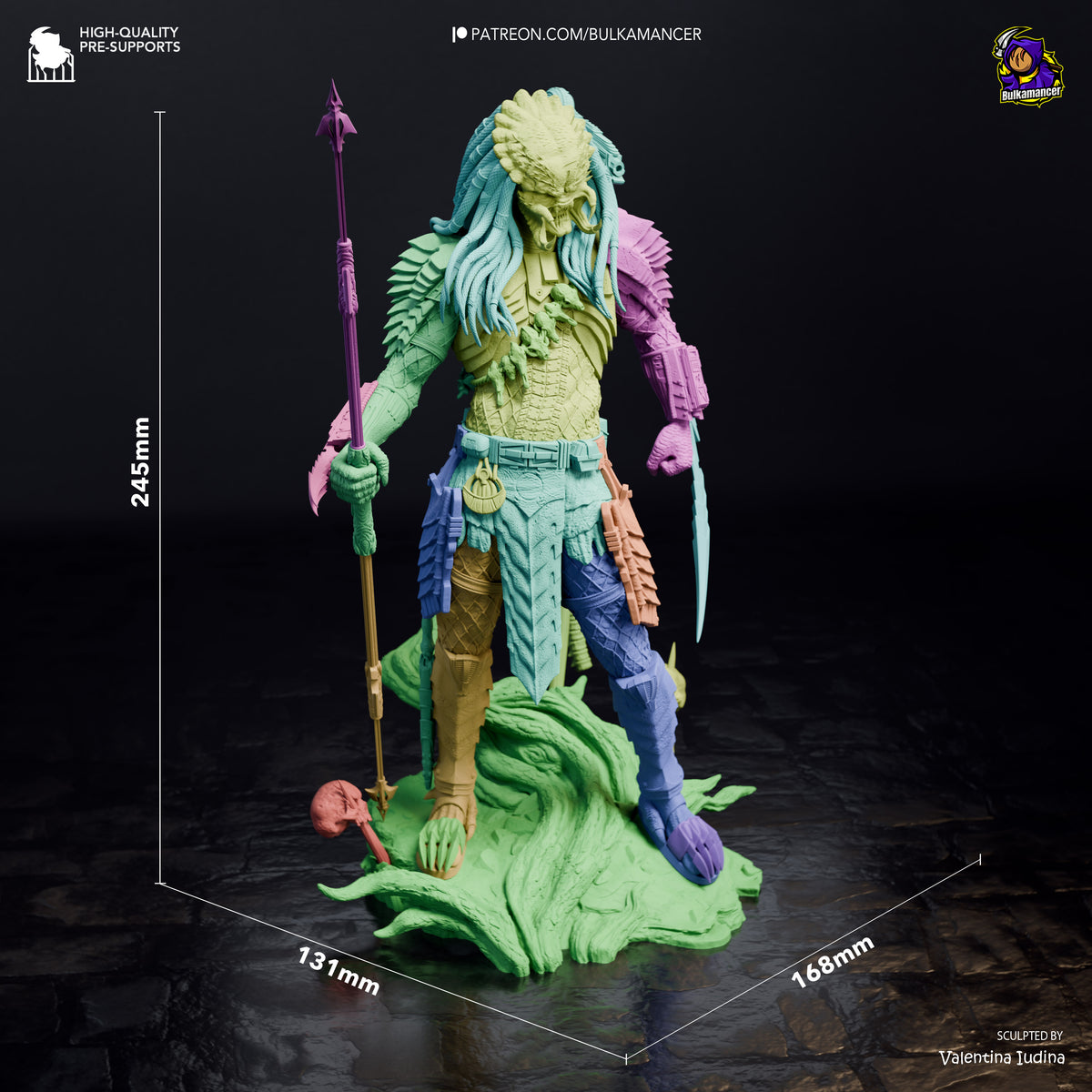 Bulkamancer Sculps Predator