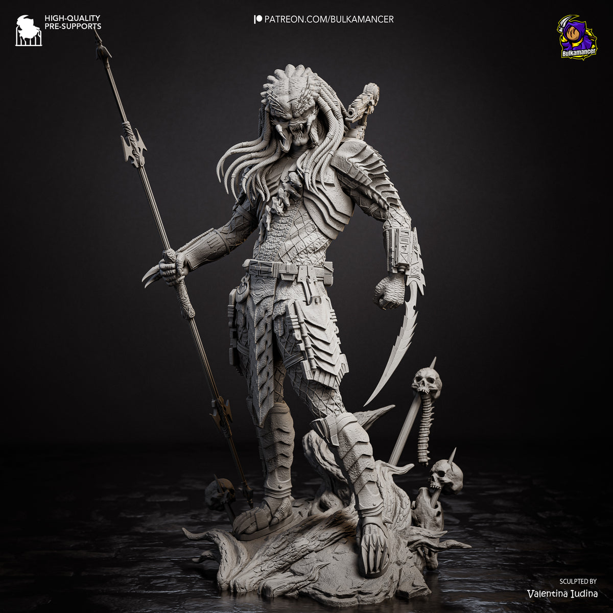 Bulkamancer Sculps Predator