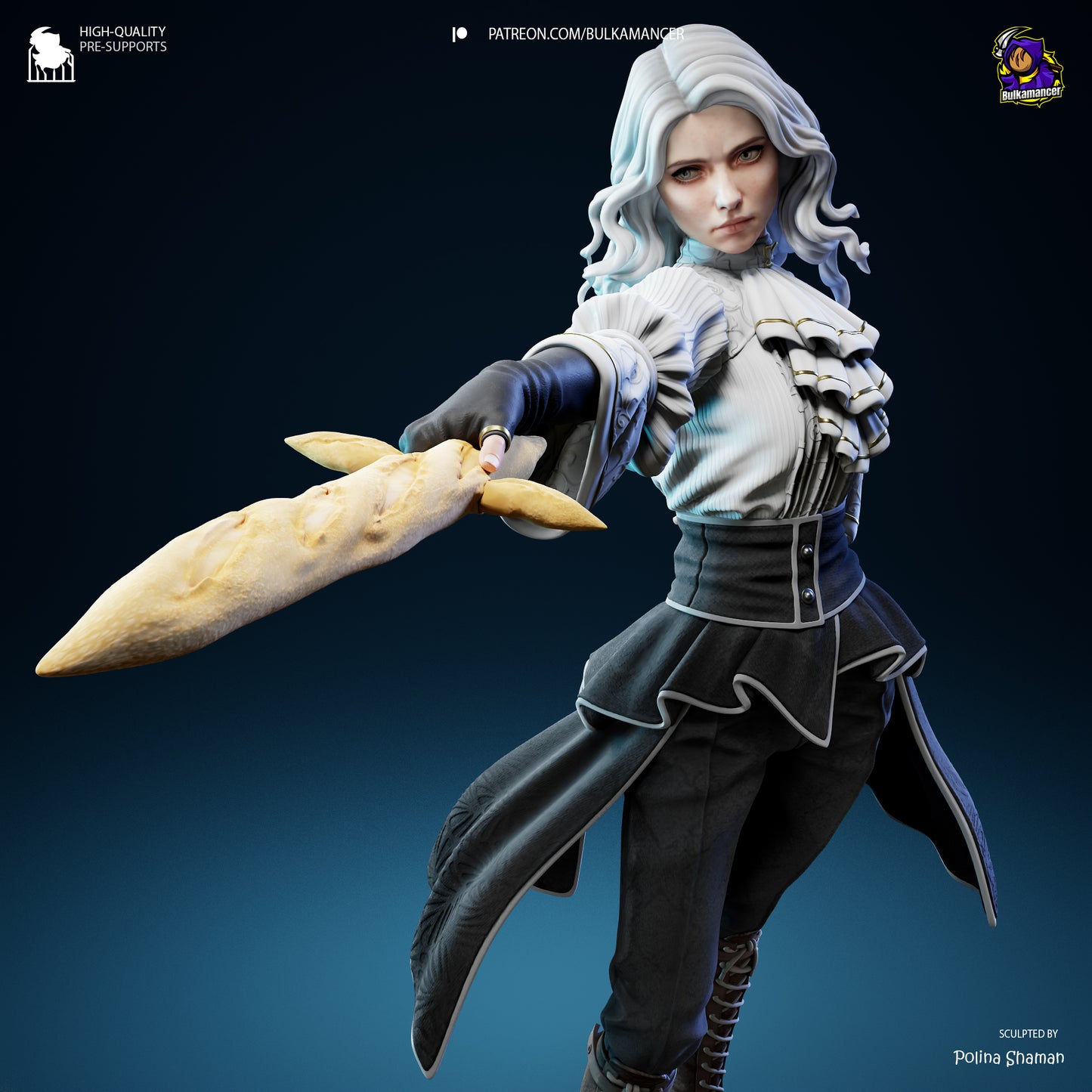 Bulkamancer Sculps  Alicia - Clair Obscur: Expedition 33