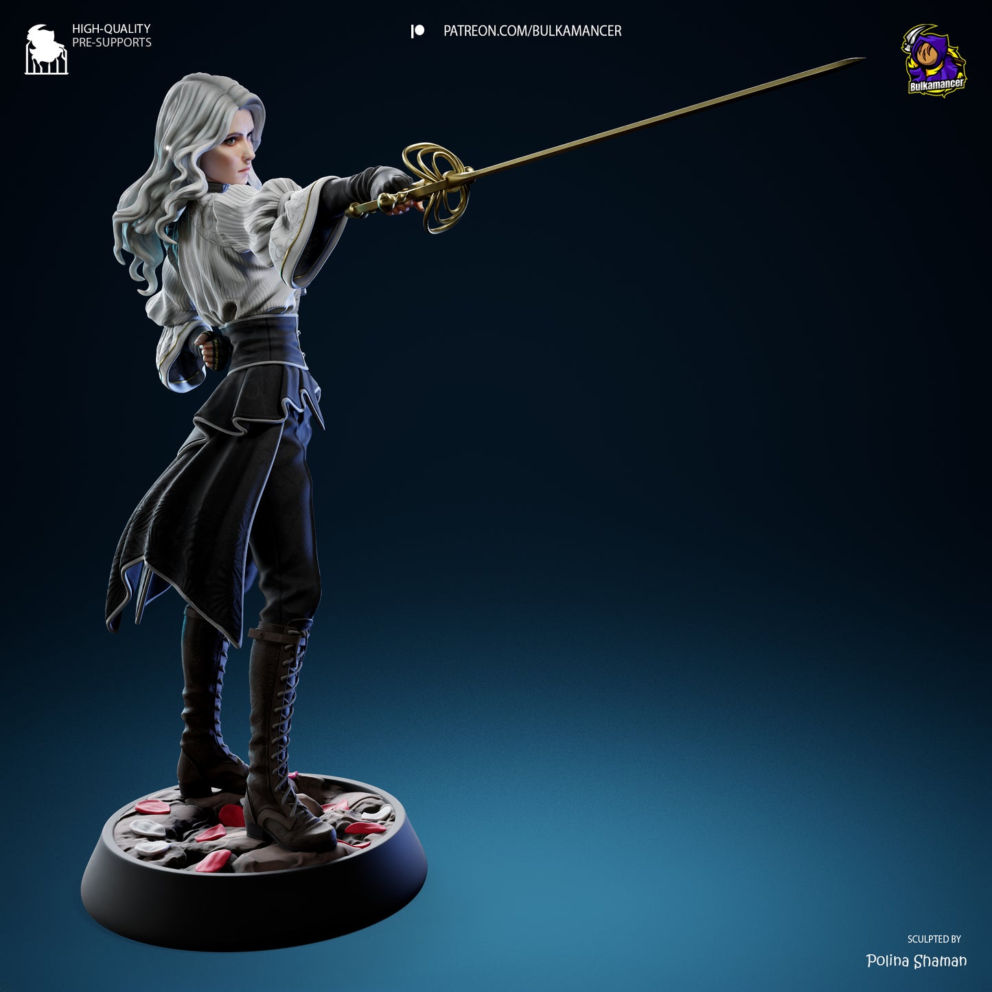 Bulkamancer Sculps  Alicia - Clair Obscur: Expedition 33