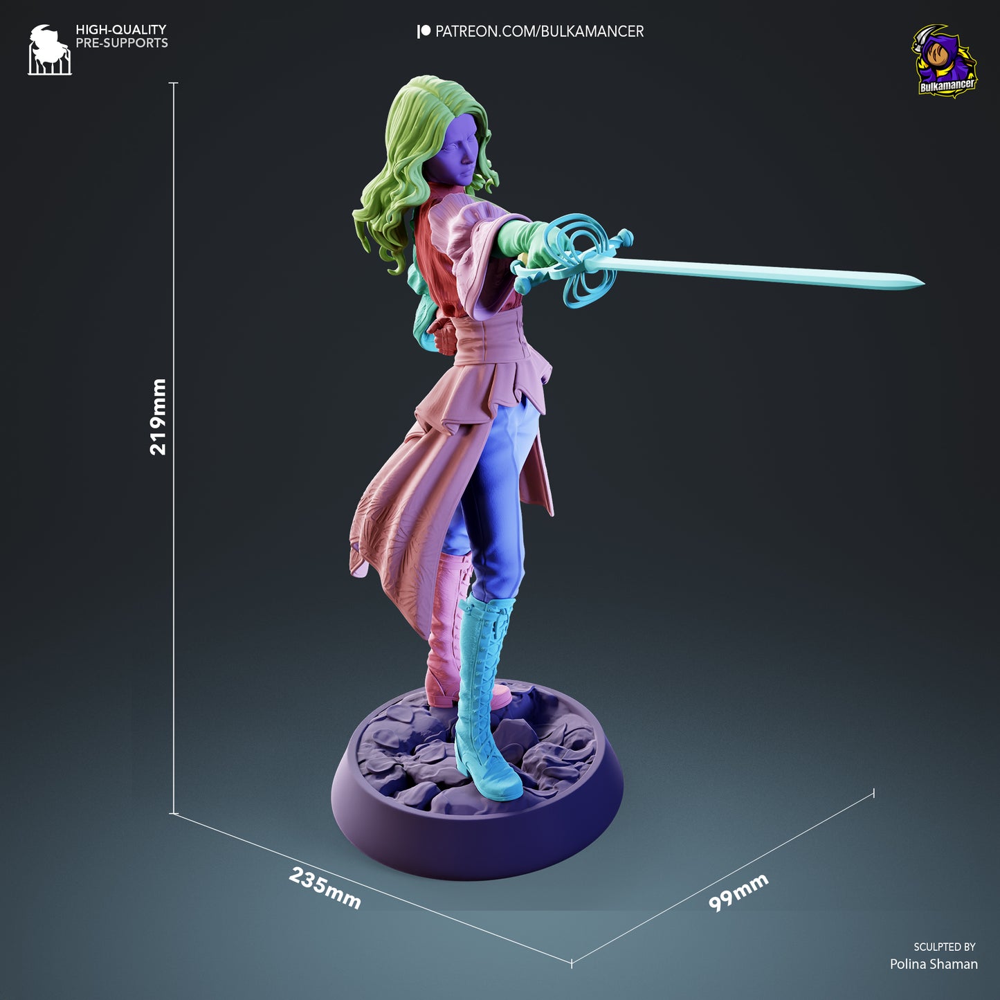Bulkamancer Sculps  Alicia - Clair Obscur: Expedition 33