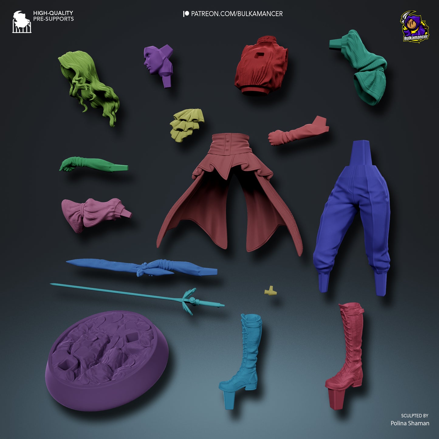 Bulkamancer Sculps  Alicia - Clair Obscur: Expedition 33