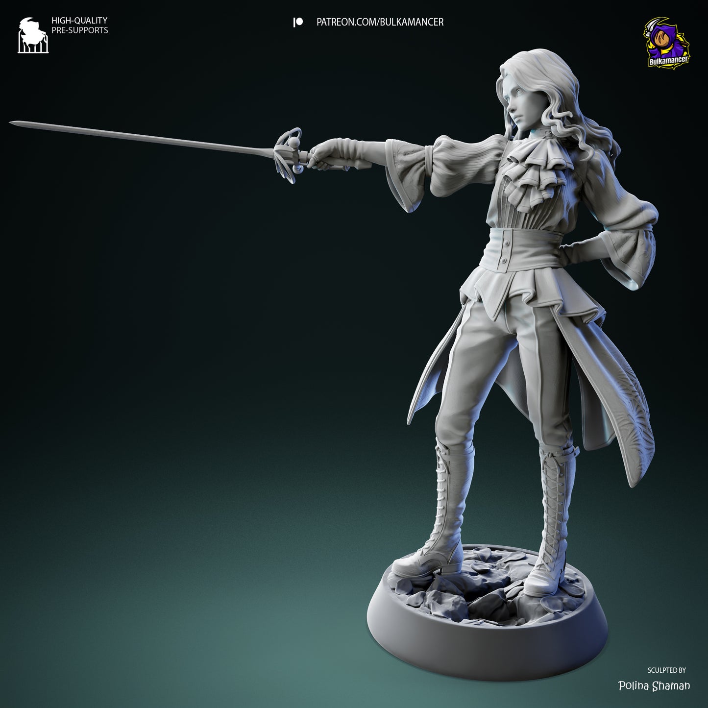 Bulkamancer Sculps  Alicia - Clair Obscur: Expedition 33