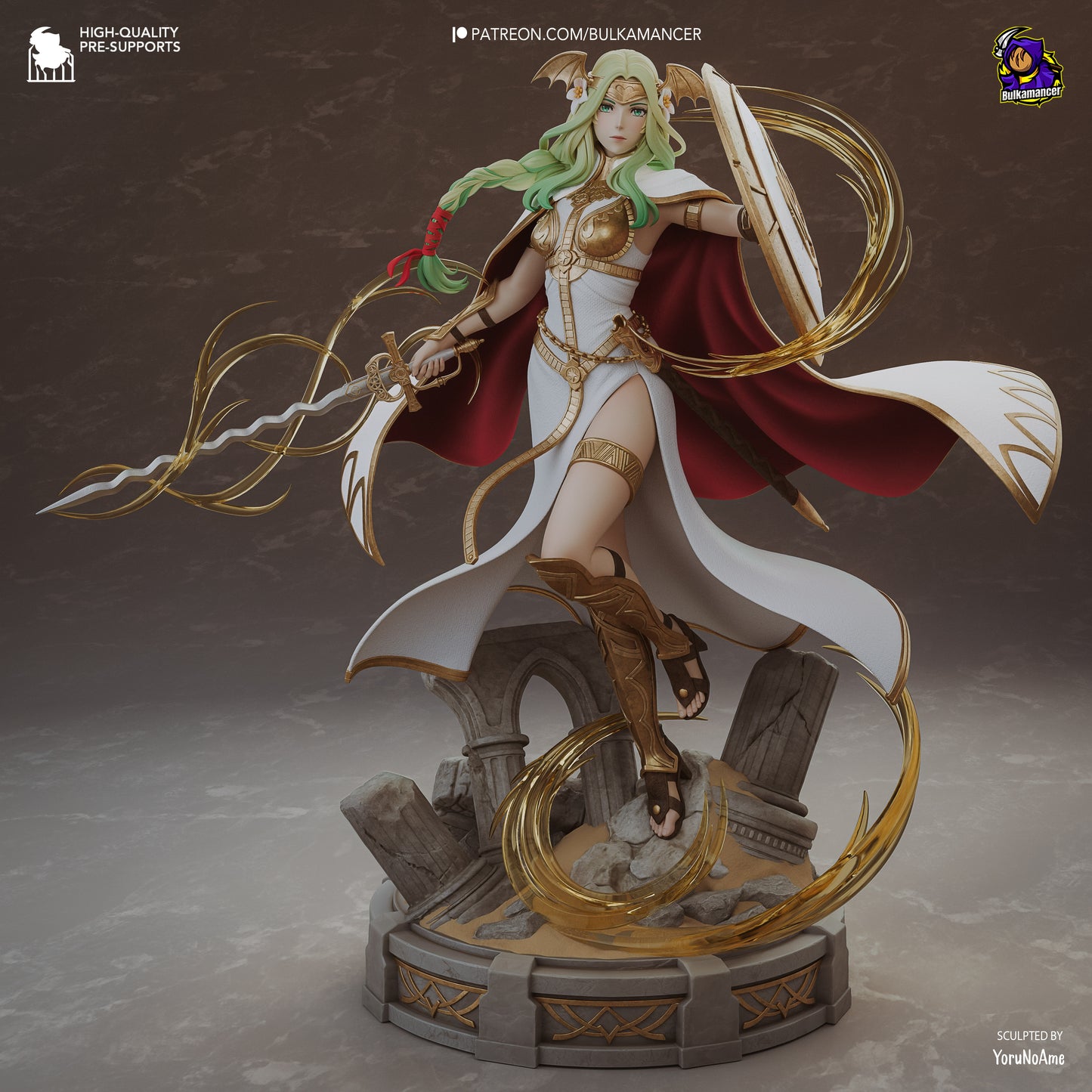 Bulkamancer Sculps Saint Seiros - Fire Emblem