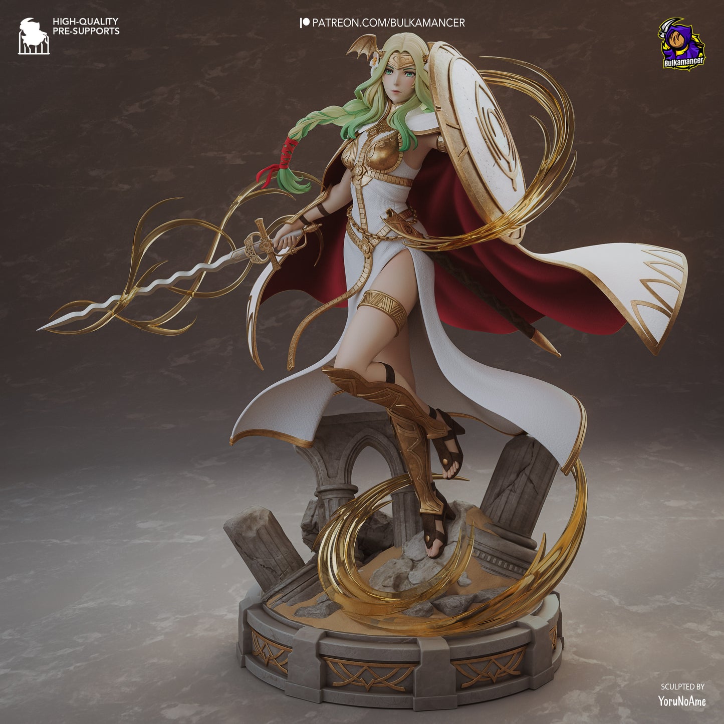 Bulkamancer Sculps Saint Seiros - Fire Emblem