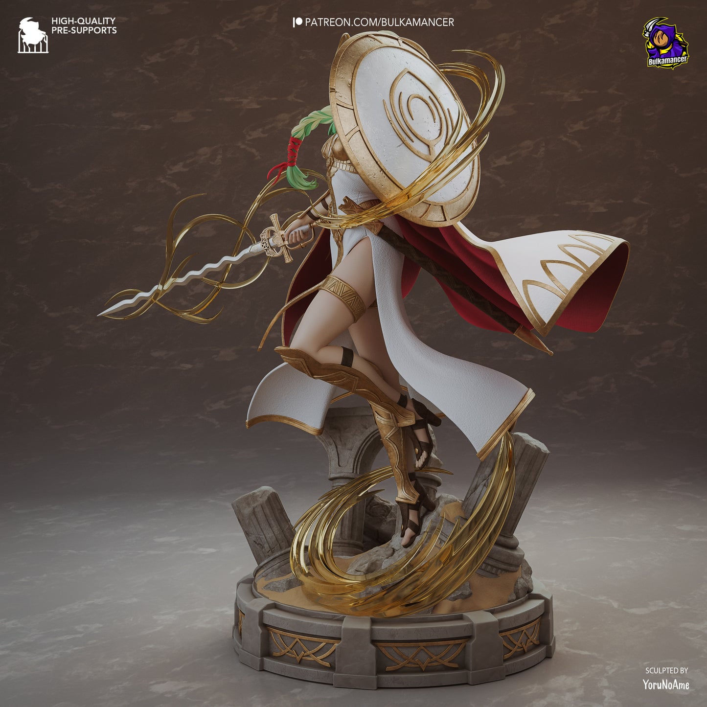 Bulkamancer Sculps Saint Seiros - Fire Emblem