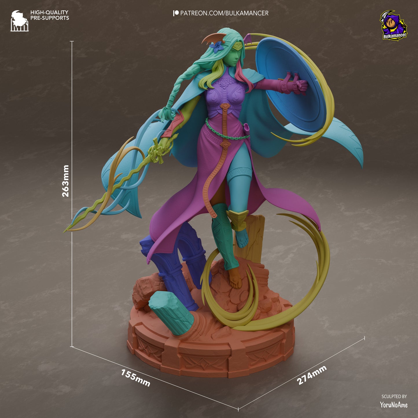Bulkamancer Sculps Saint Seiros - Fire Emblem