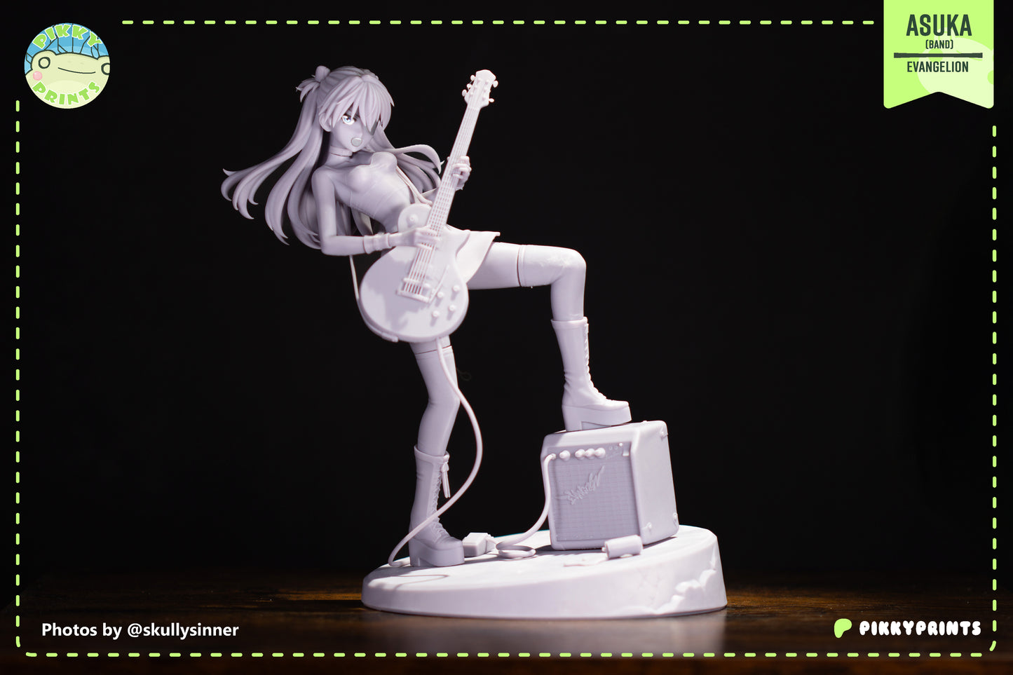 Pikky Prints Asuka(Band) - Evangelion