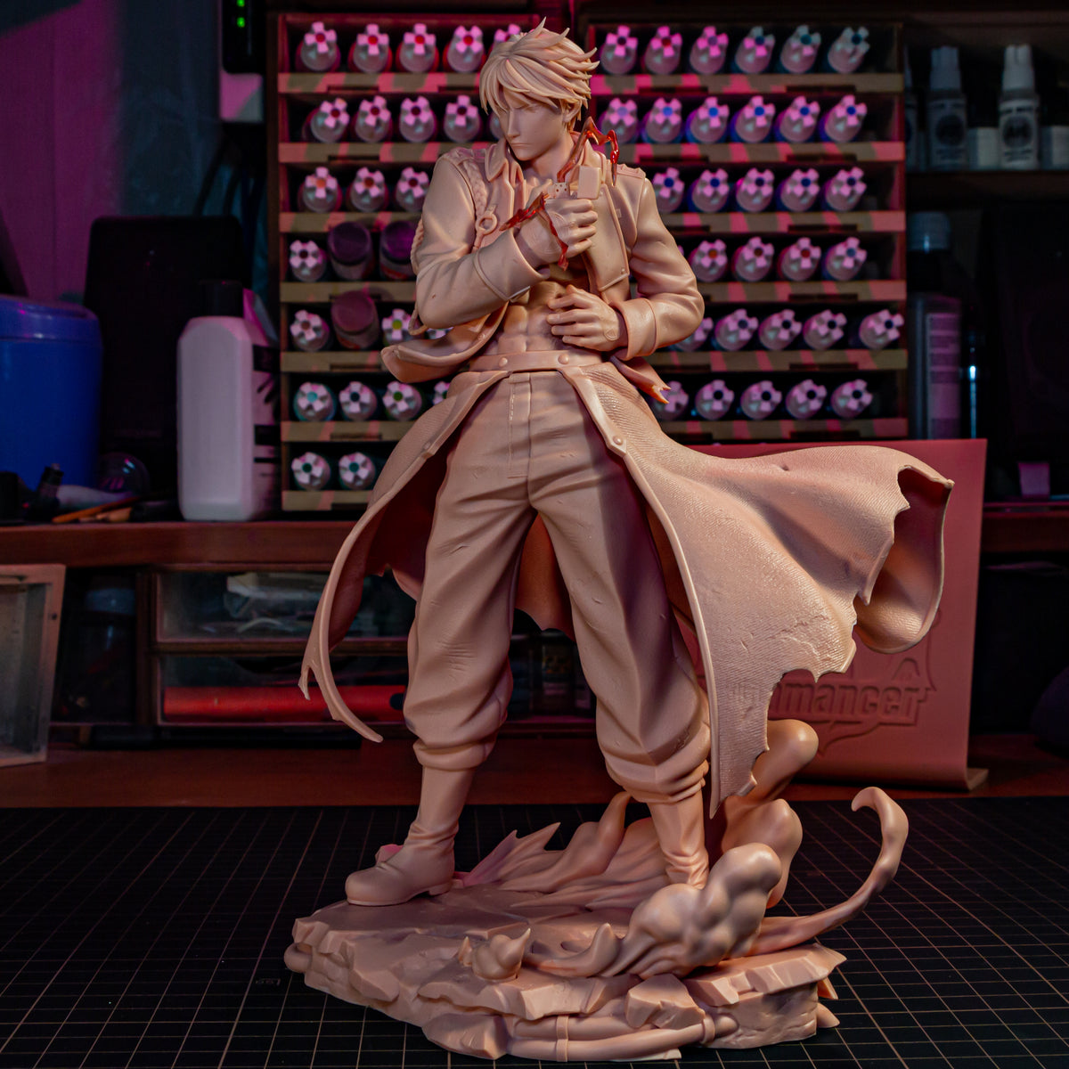 Bulkamancer Sculps Roy Mustang (singed) - Fullmetal Alchemist