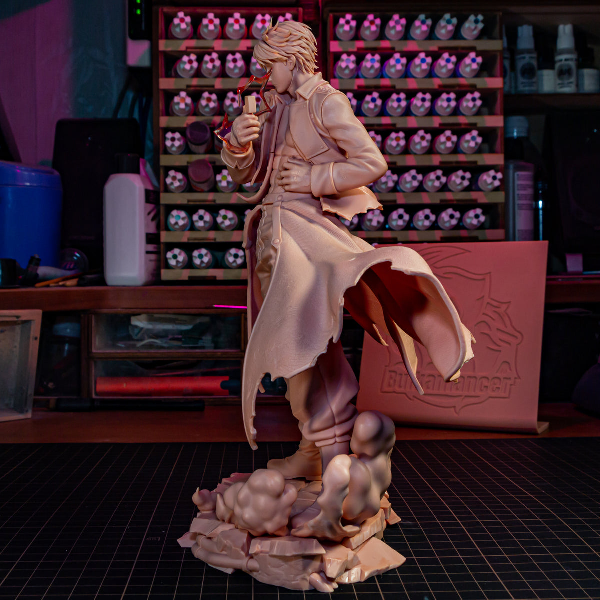 Bulkamancer Sculps Roy Mustang (singed) - Fullmetal Alchemist
