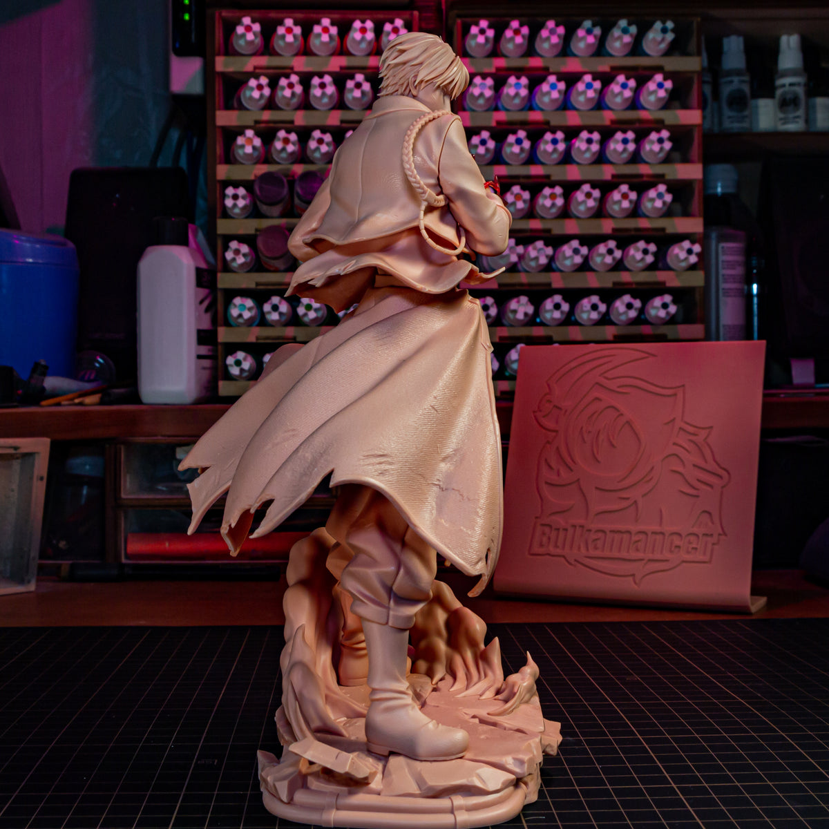 Bulkamancer Sculps Roy Mustang (singed) - Fullmetal Alchemist