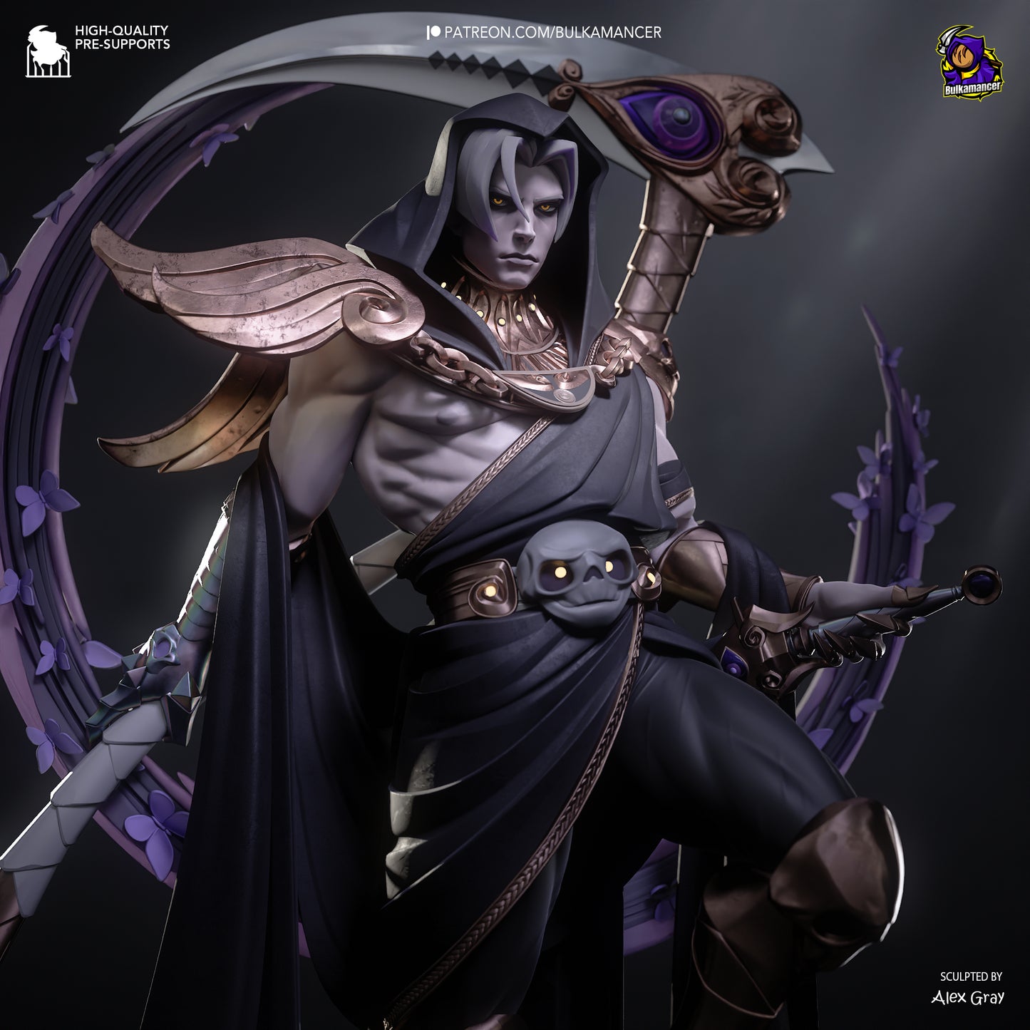 Bulkamancer Sculps Thanatos - Hades