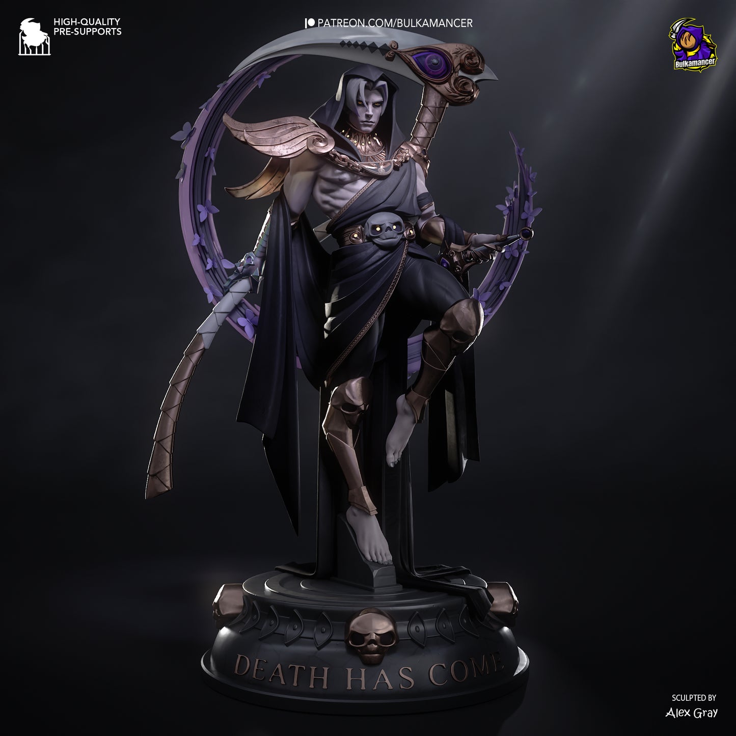 Bulkamancer Sculps Thanatos - Hades