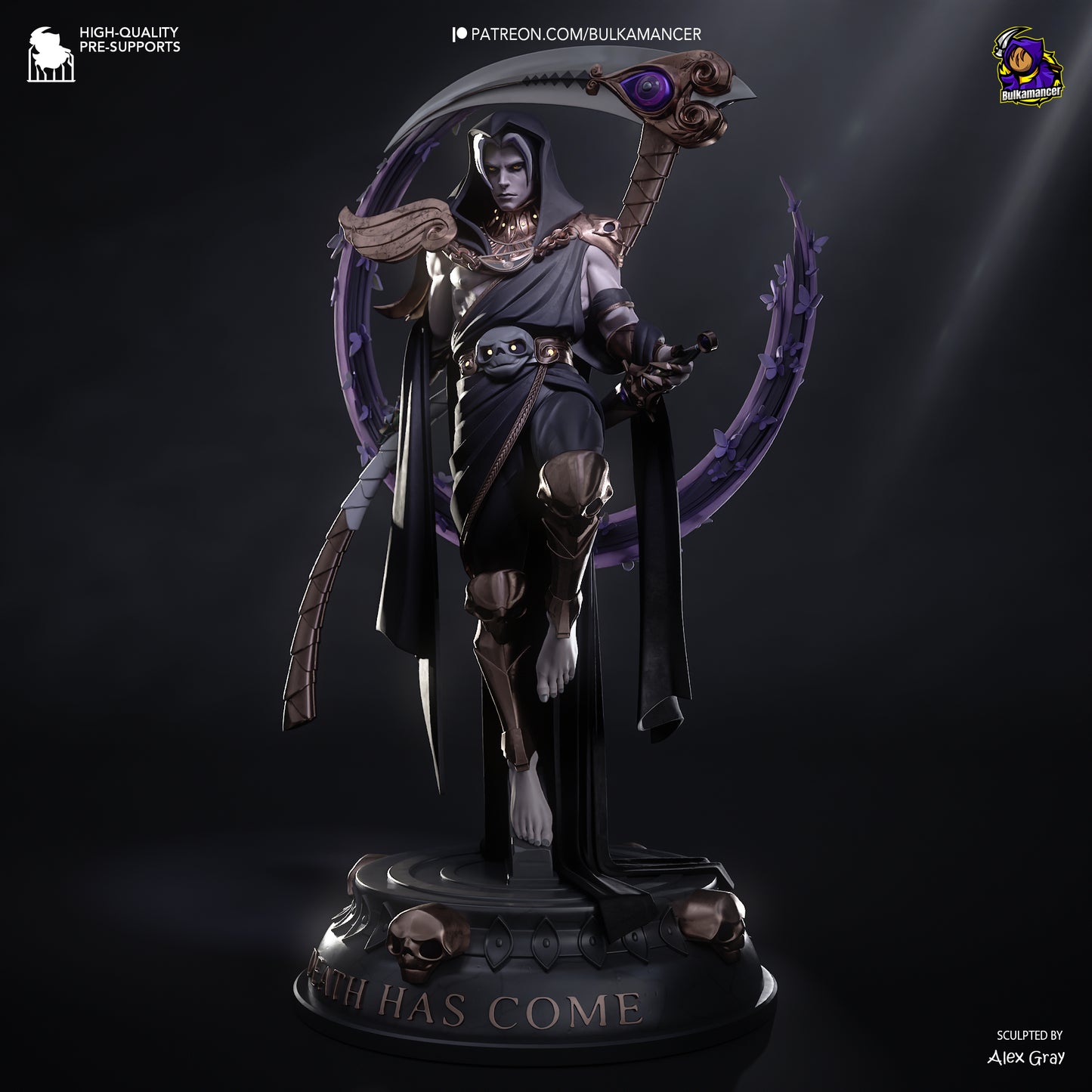Bulkamancer Sculps Thanatos - Hades