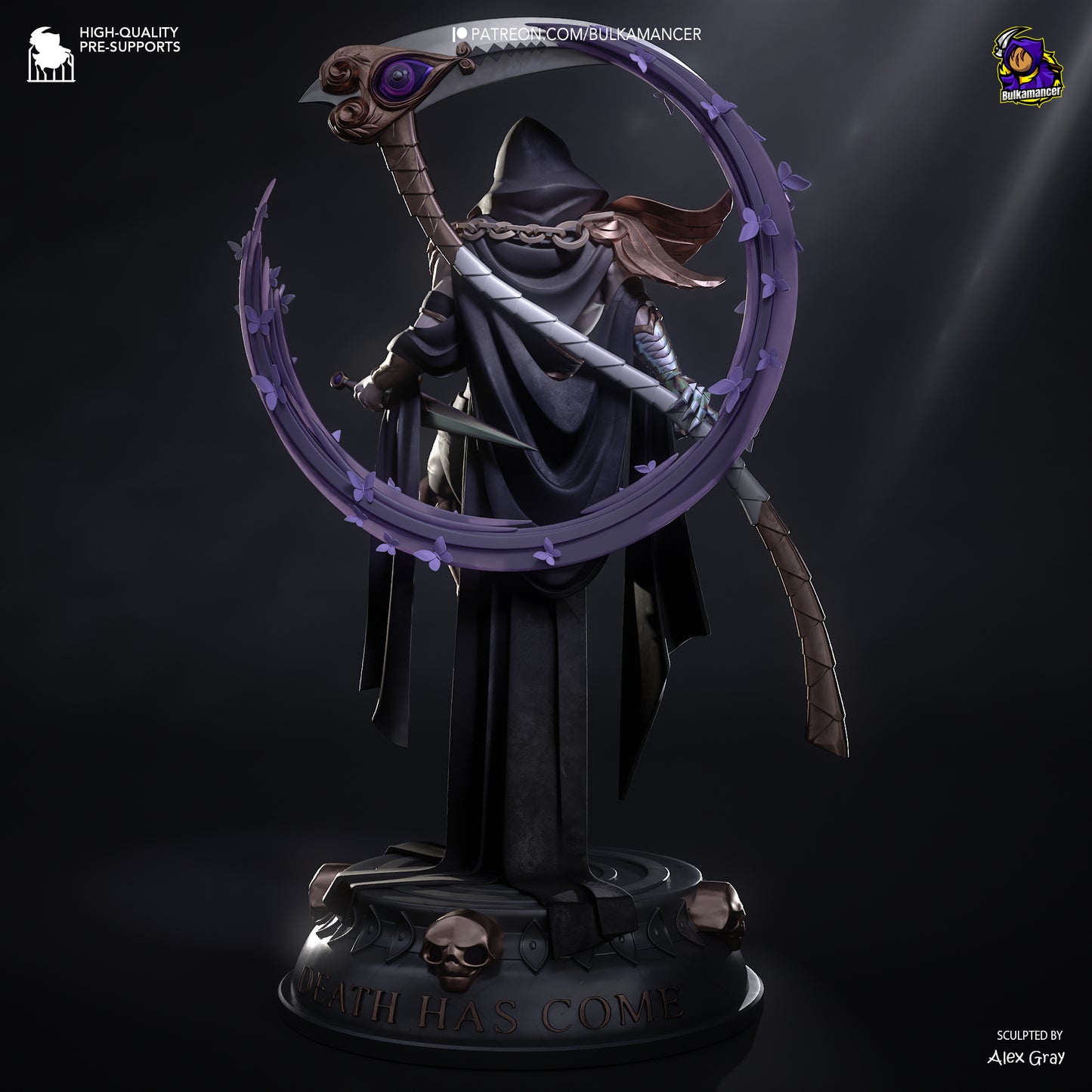 Bulkamancer Sculps Thanatos - Hades