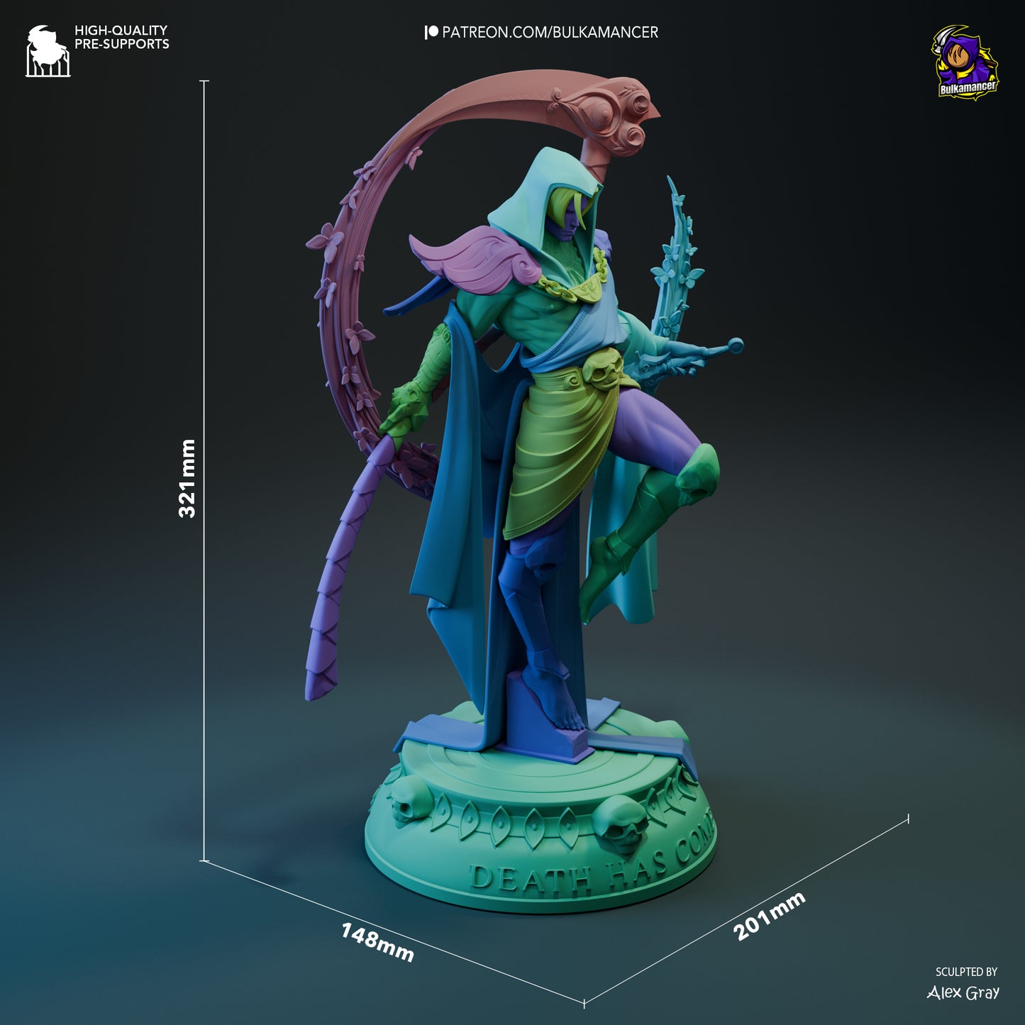 Bulkamancer Sculps Thanatos - Hades