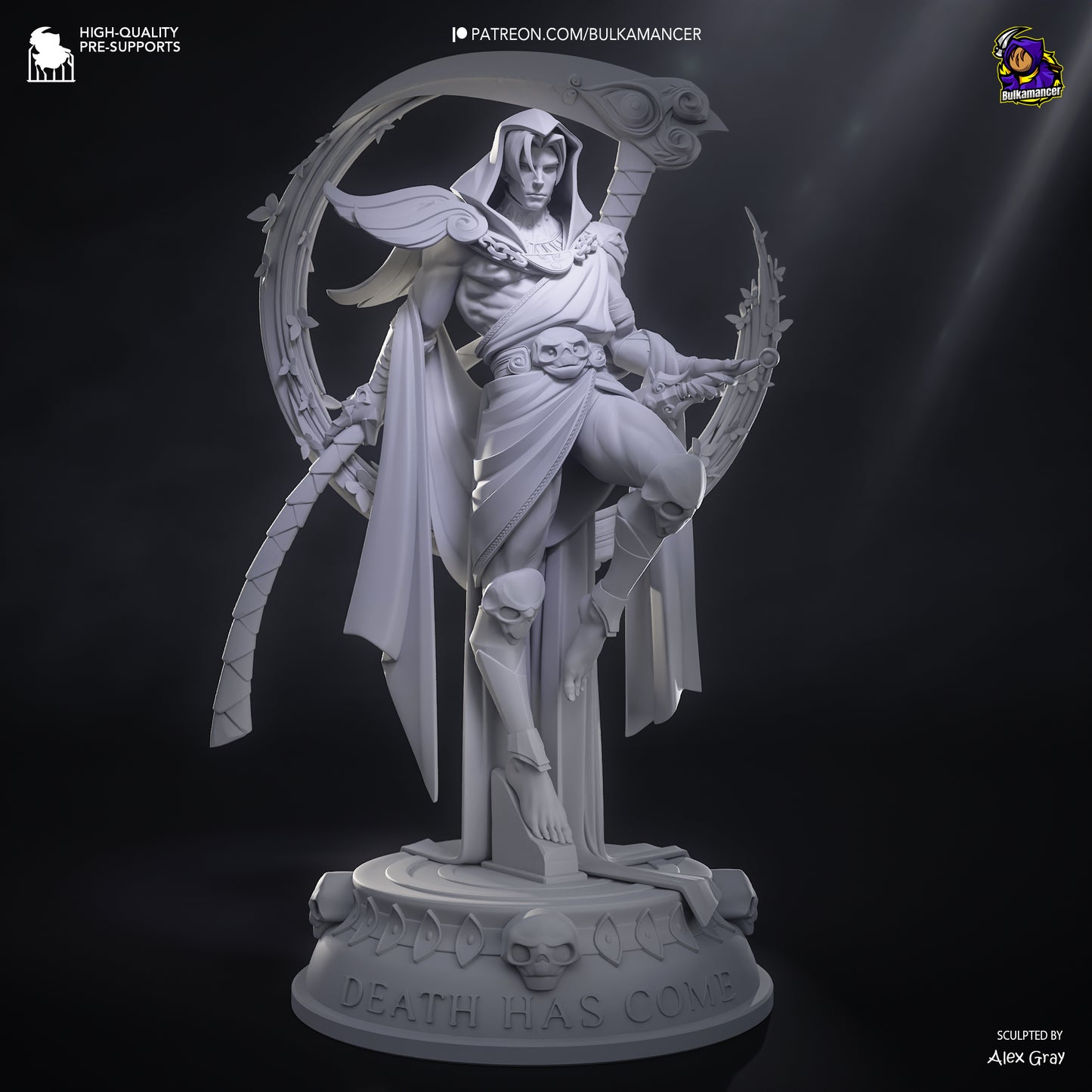 Bulkamancer Sculps Thanatos - Hades