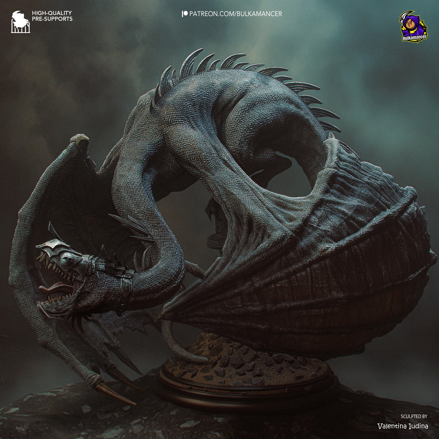 Bulkamancer Sculps Witch-King On Fell Beast